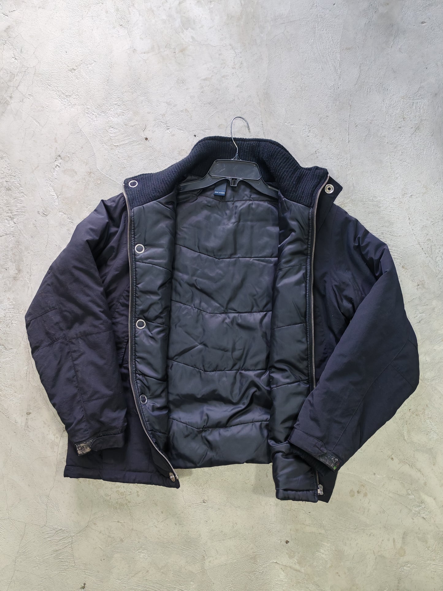 DC Shoes Insulated Puffer Jacket Navy – L