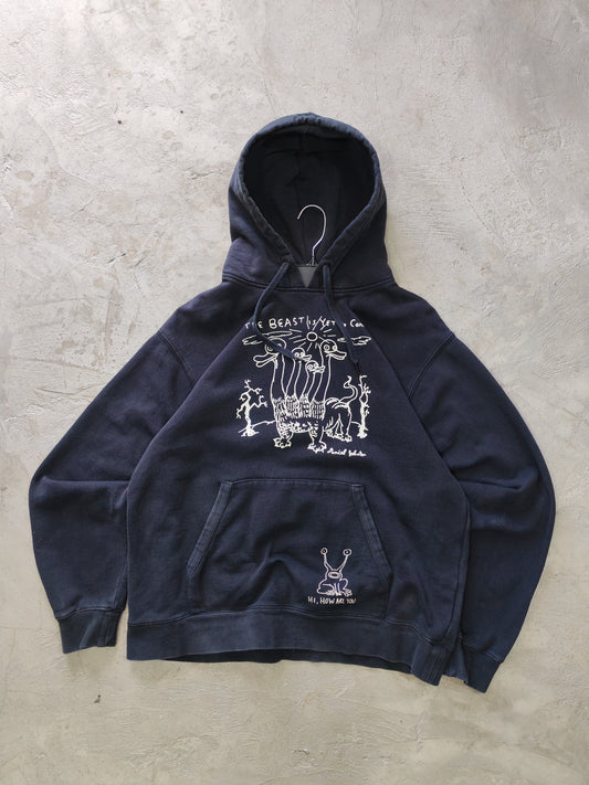 Vans x Daniel Johnston Pullover Hoodie Black – M