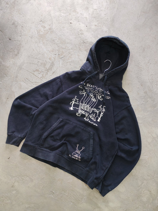 Vans x Daniel Johnston Pullover Hoodie Black – M