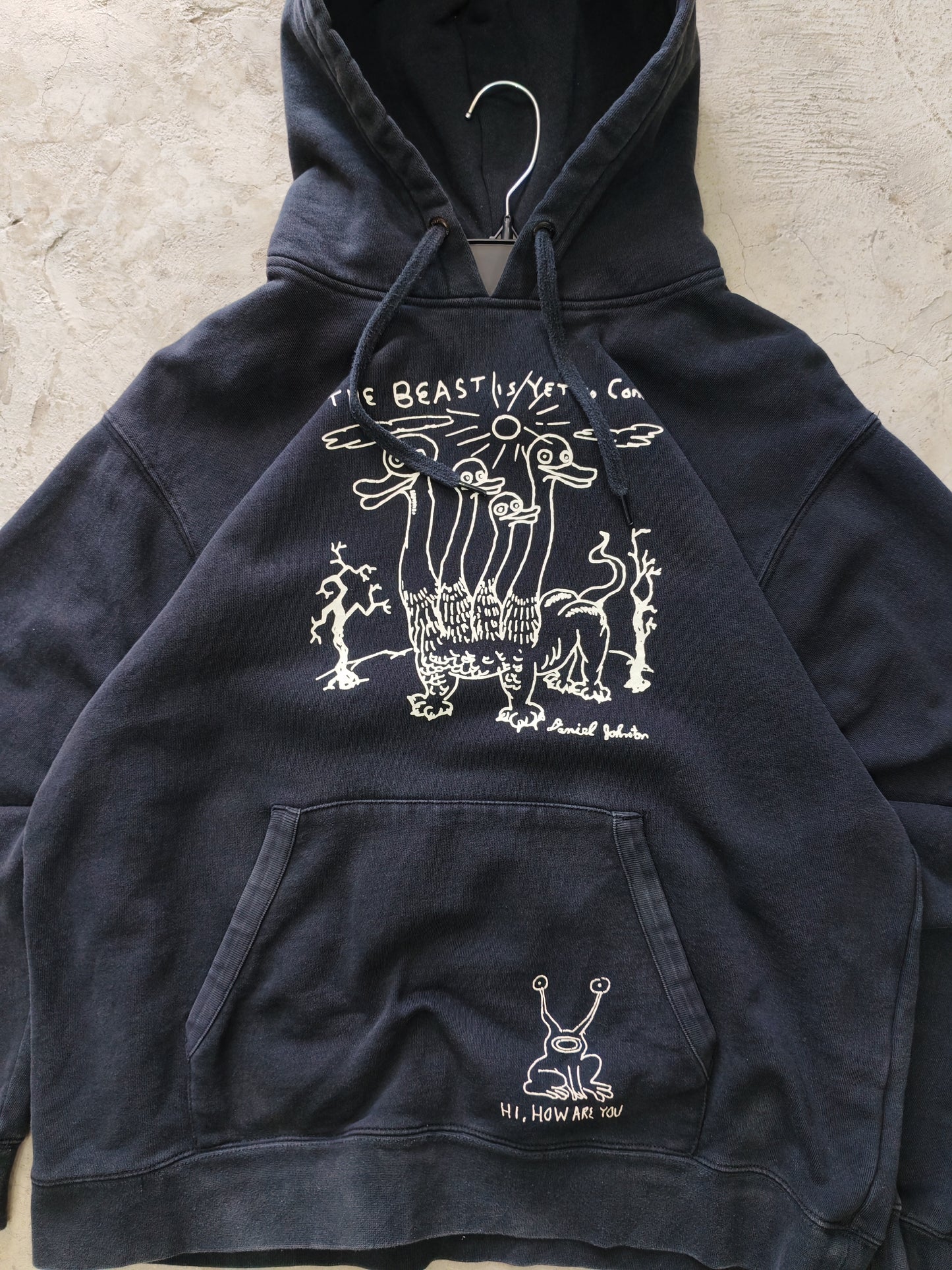 Vans x Daniel Johnston Pullover Hoodie Black – M
