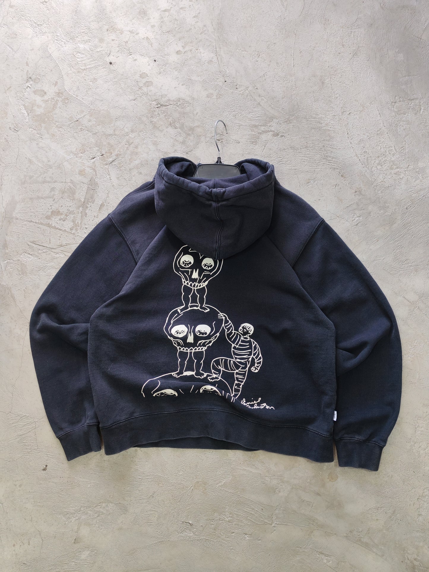 Vans x Daniel Johnston Pullover Hoodie Black – M