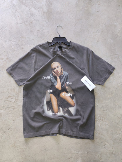 Bella+Canvas “Iconic From The Start” Graphic Tee Grey – L