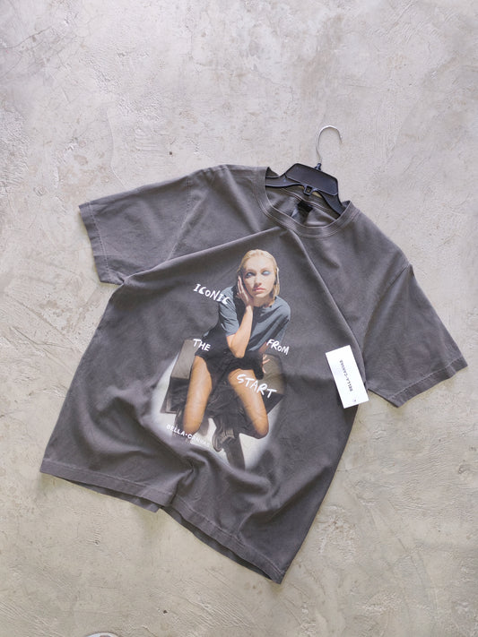 Bella+Canvas “Iconic From The Start” Graphic Tee Grey – L