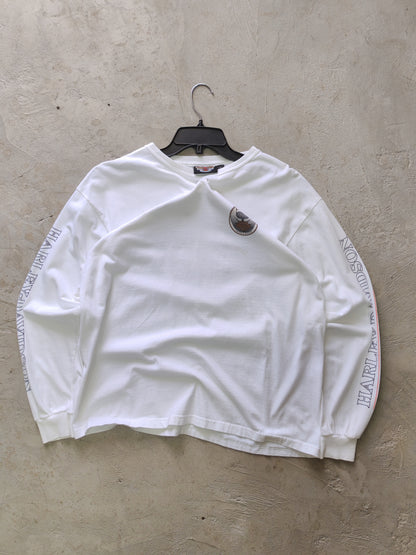 Harley-Davidson 105th Anniversary Long Sleeve Tee White – L