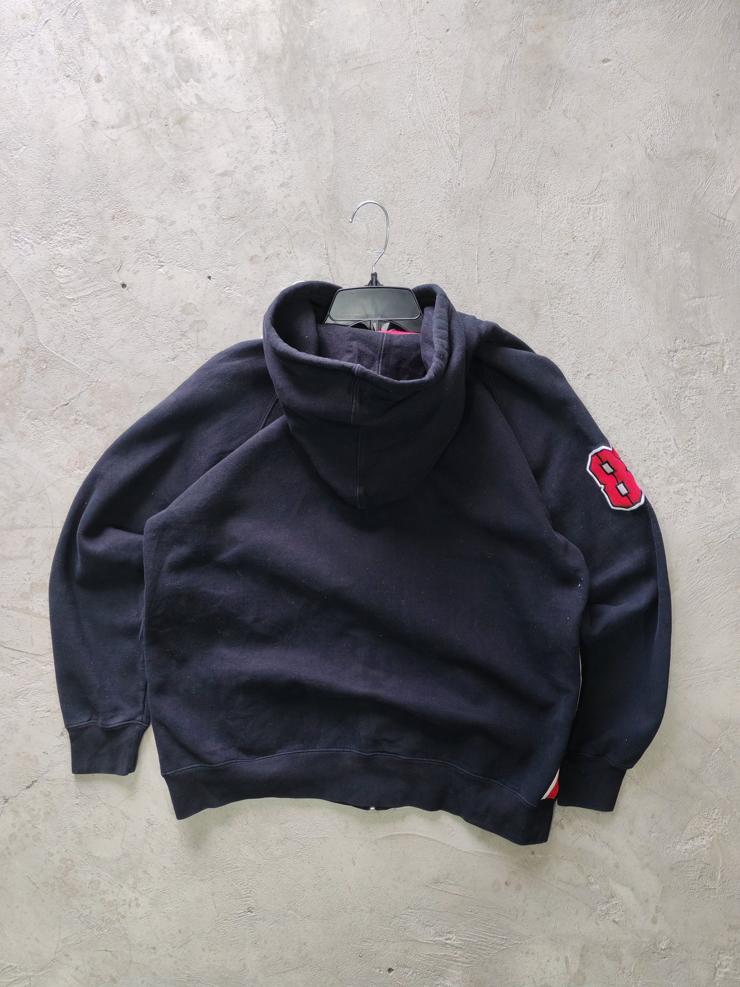 Anchor Blue “Est. Eighty-One” Zip-Up Hoodie Black – S/M