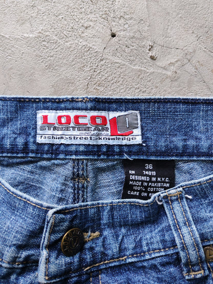Short Loco Streetgear Azul — W36