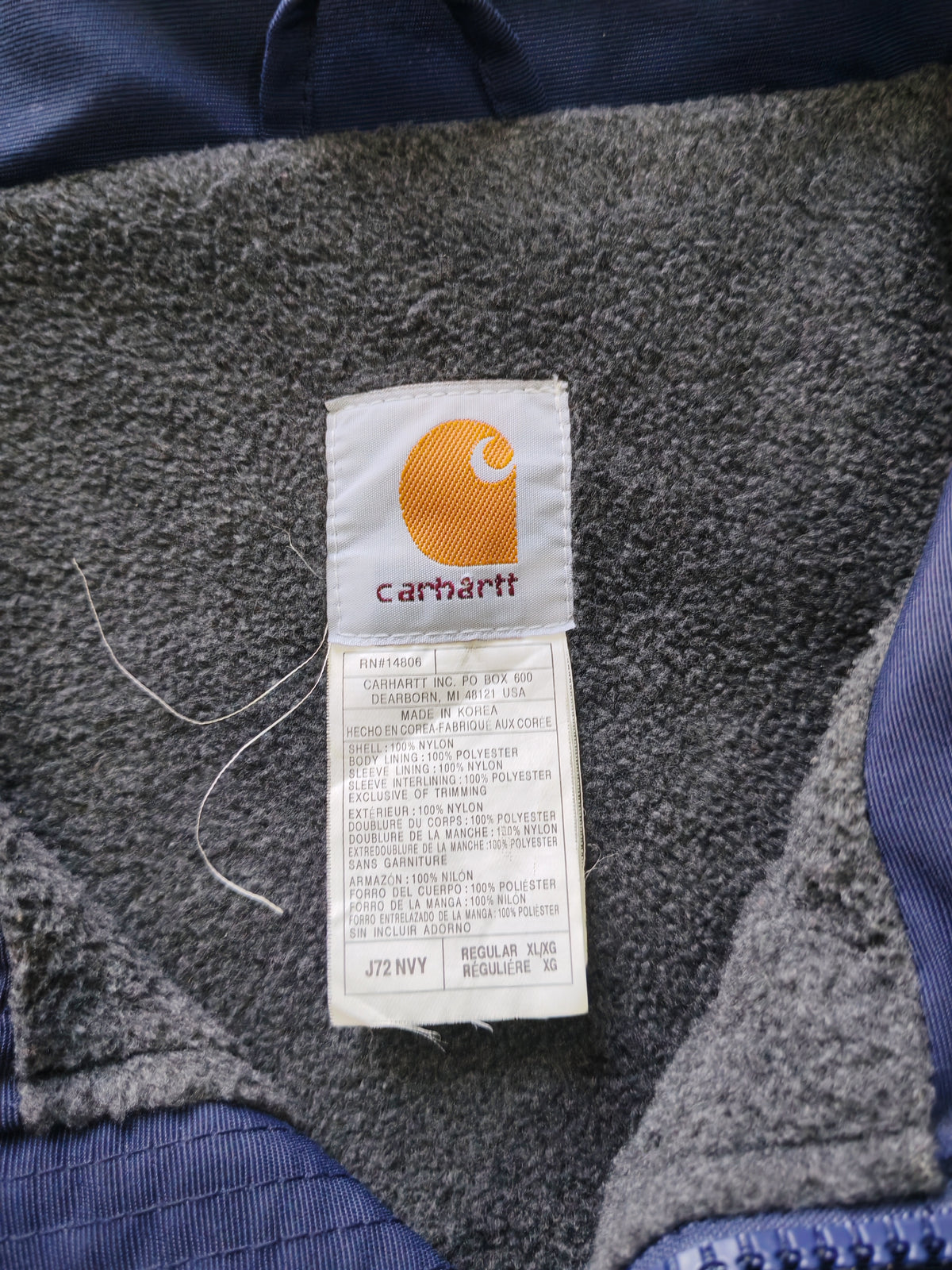 Jacket Carhartt — Talla XL