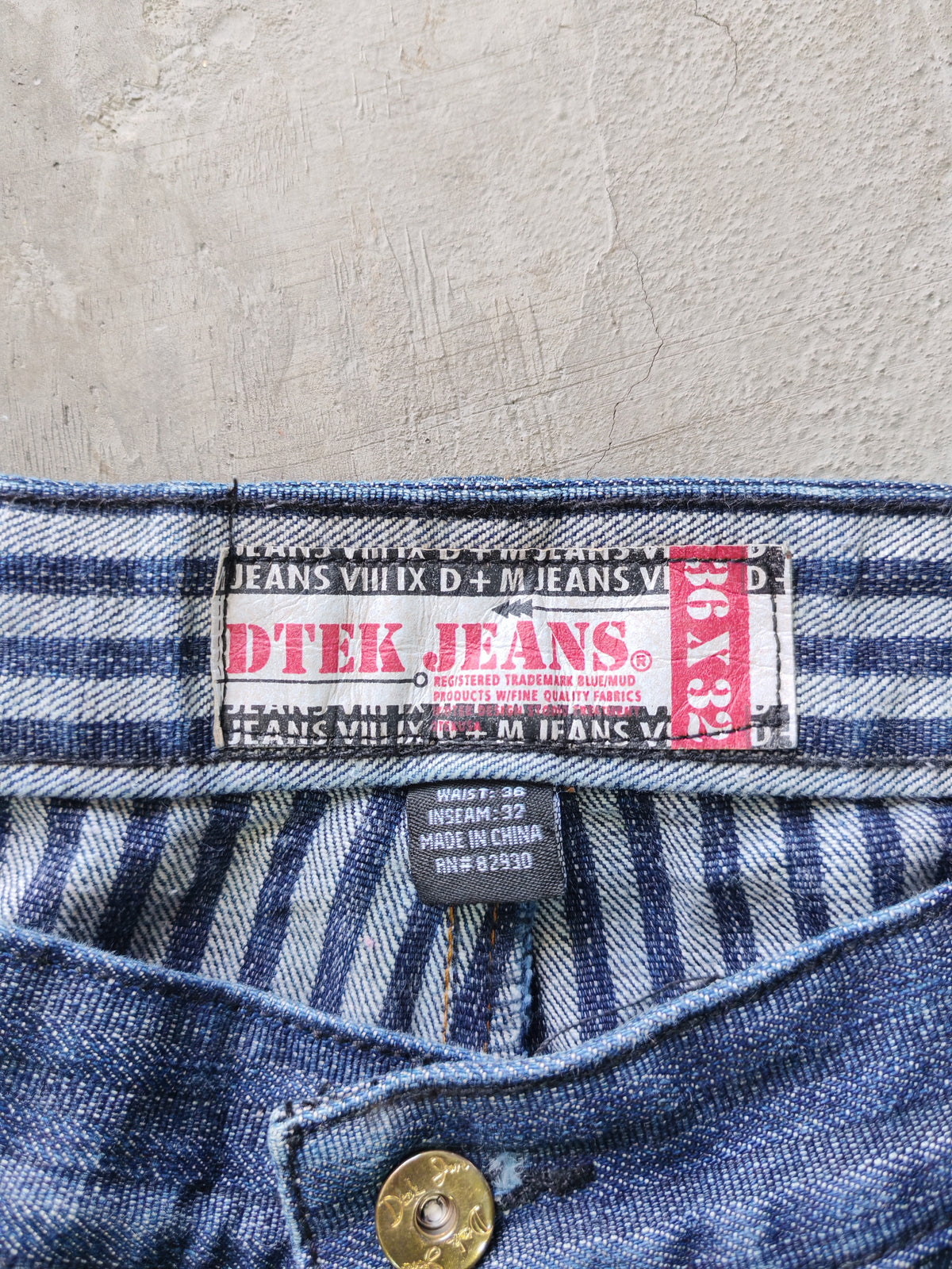 Jeans DTEK Jeans Azul — W36x32