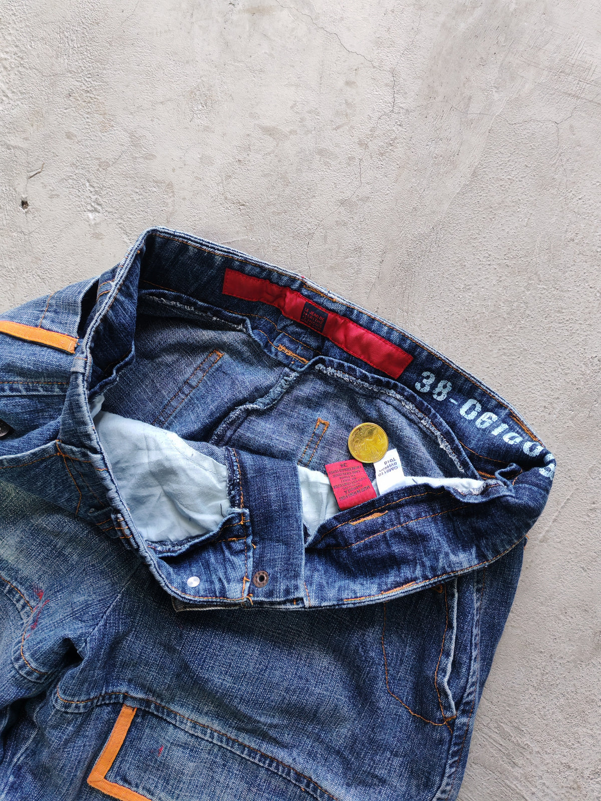Jeans Gabook Naranja — W30