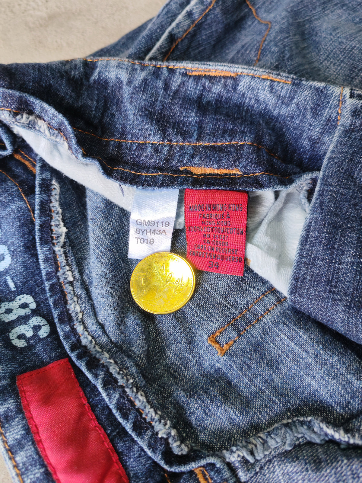 Jeans Gabook Naranja — W30