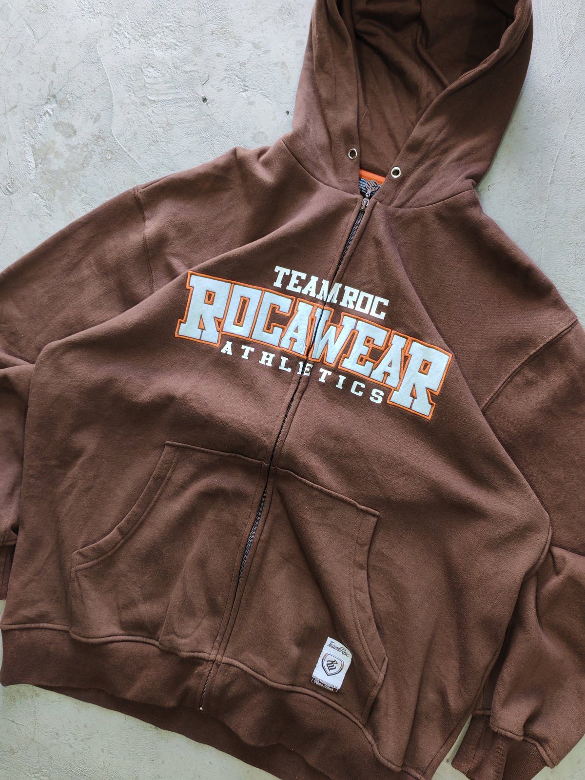 Hoodie Rocawear Café — Talla XL