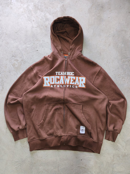 Hoodie Rocawear Café — Talla XL