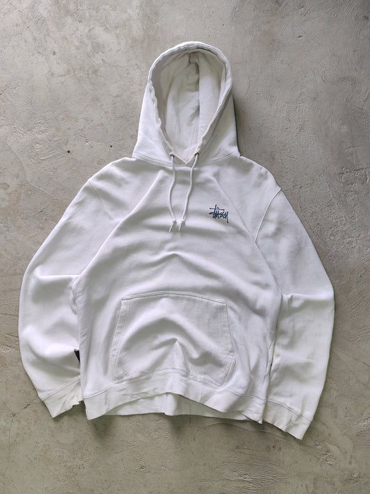 Hoodie Stüssy Blanco — Talla M