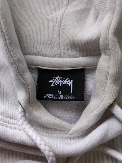 Hoodie Stüssy Blanco — Talla M
