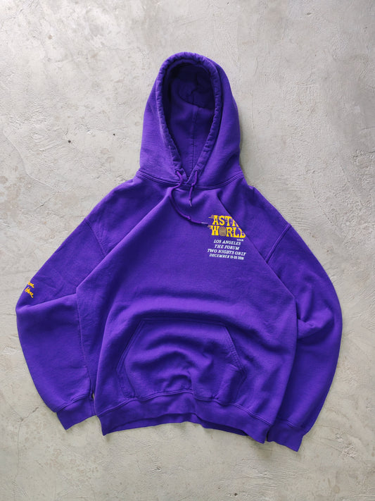Hoodie Travis Scott Morado — Talla M