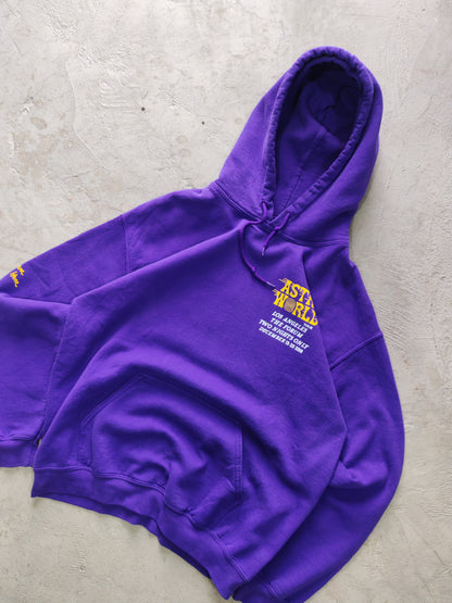 Hoodie Travis Scott Morado — Talla M