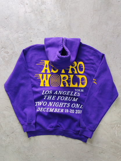 Hoodie Travis Scott Morado — Talla M