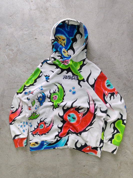 Hoodie RIPNDIP Blanco — Talla M
