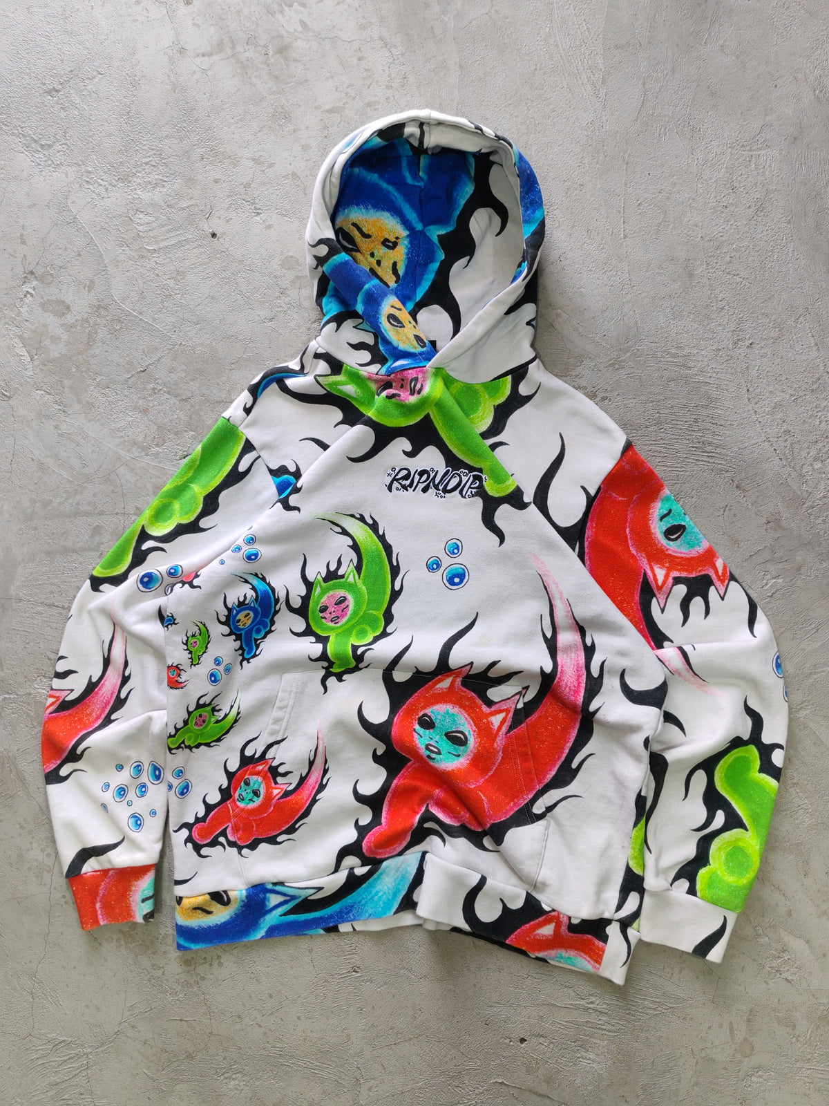 Hoodie RIPNDIP Blanco — Talla M