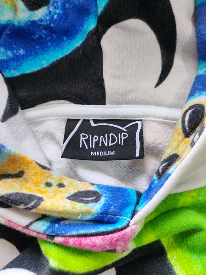 Hoodie RIPNDIP Blanco — Talla M