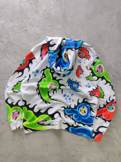 Hoodie RIPNDIP Blanco — Talla M