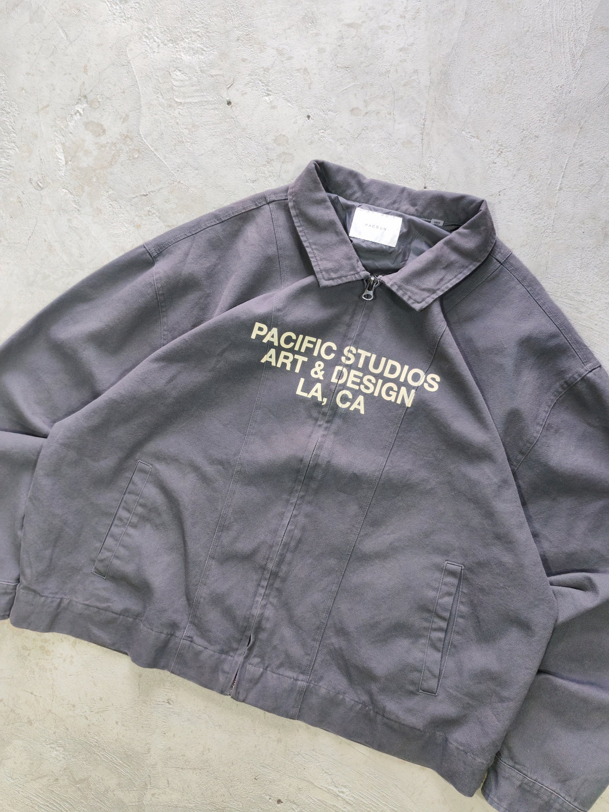 Jacket PacSun Gris — Talla L
