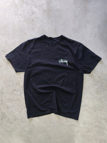 Tee Stüssy Negro — Talla L
