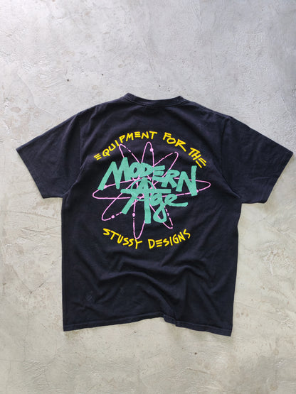 Tee Stüssy Negro — Talla L