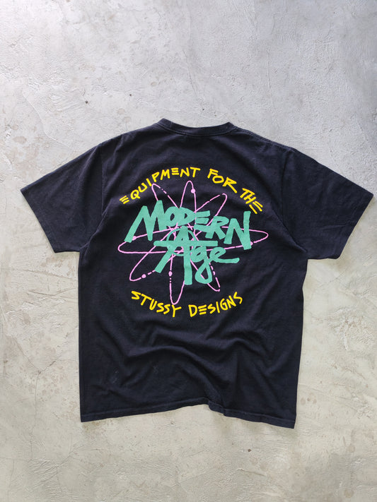 Tee Stüssy Negro — Talla L