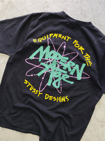Tee Stüssy Negro — Talla L