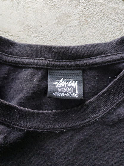 Tee Stüssy Negro — Talla L