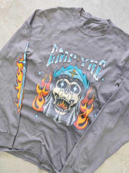 Long Sleeve Empyre Gris — Talla M
