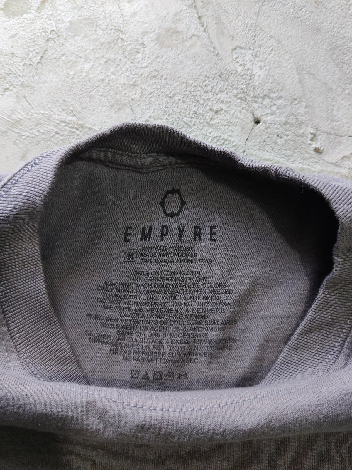 Long Sleeve Empyre Gris — Talla M