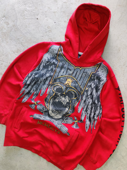 Hoodie Tapout Rojo — Talla XL