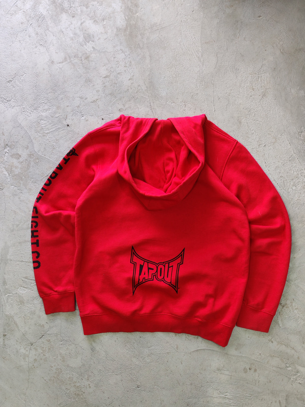 Hoodie Tapout Rojo — Talla XL
