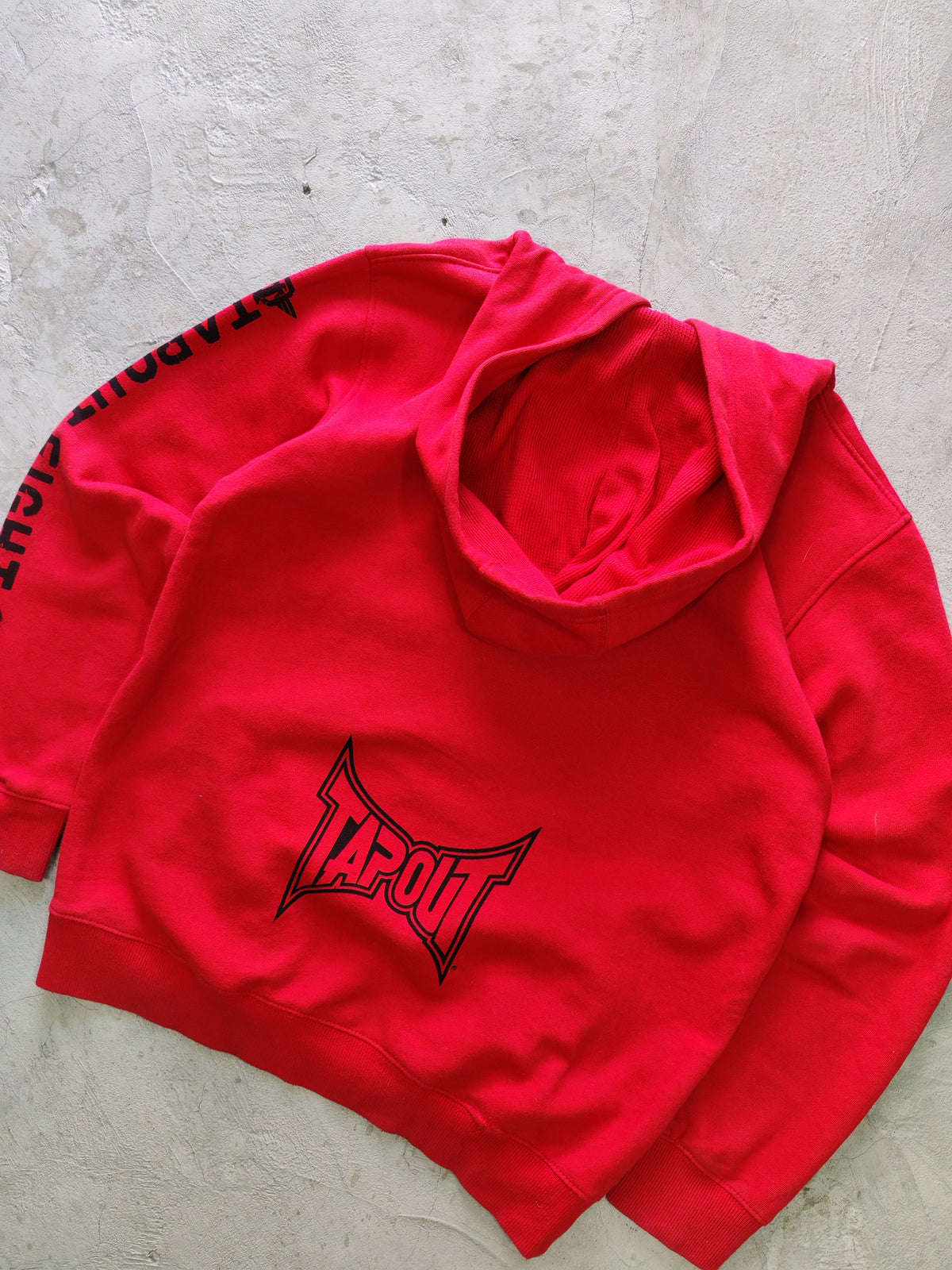 Hoodie Tapout Rojo — Talla XL