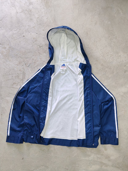 Rompevientos Adidas Azul Navy — Talla L