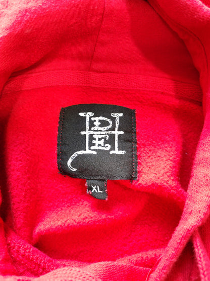 Hoodie Ed Hardy Rojo — Talla XL