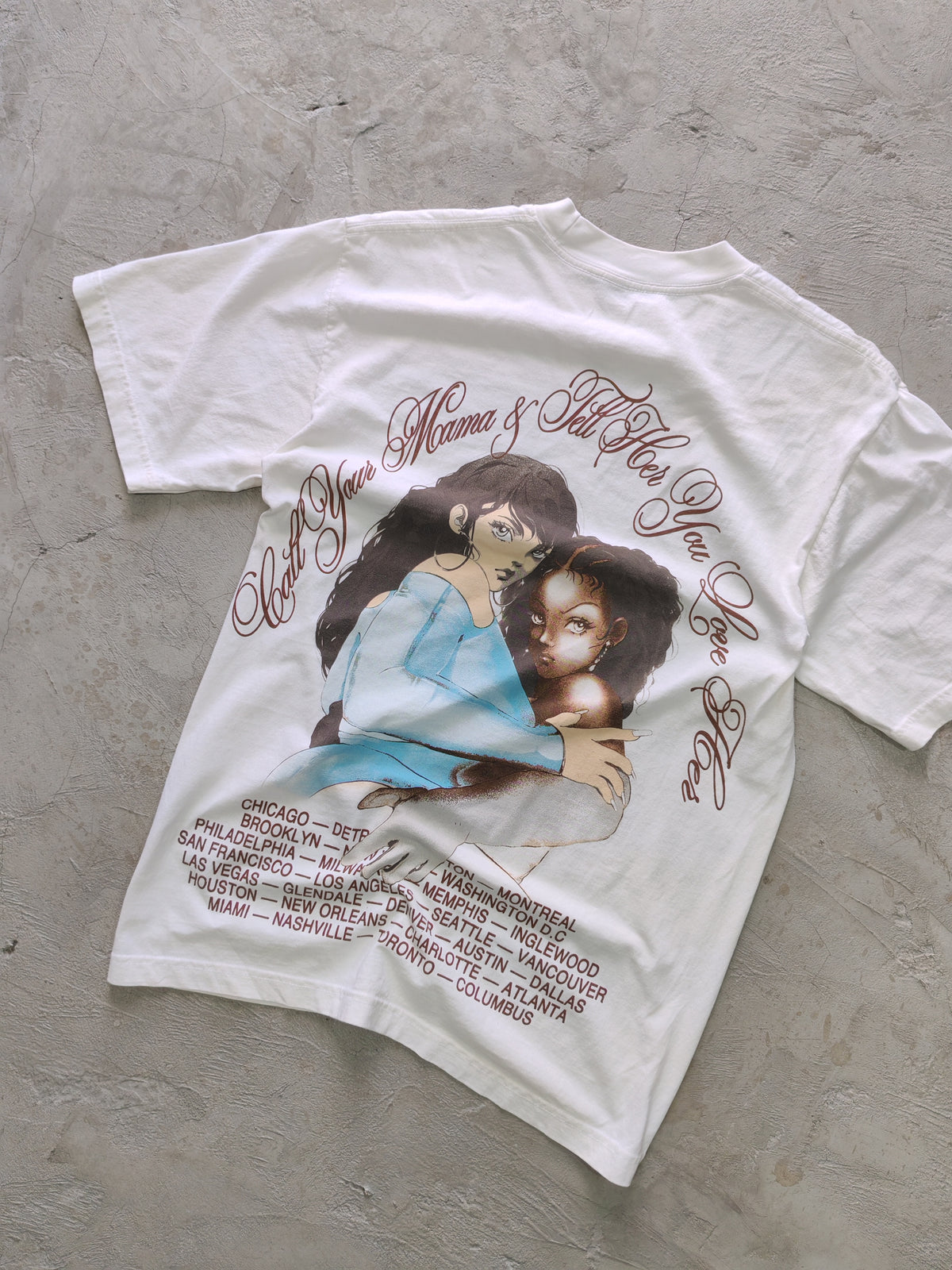 Tee Drake Related Blanco — Talla S