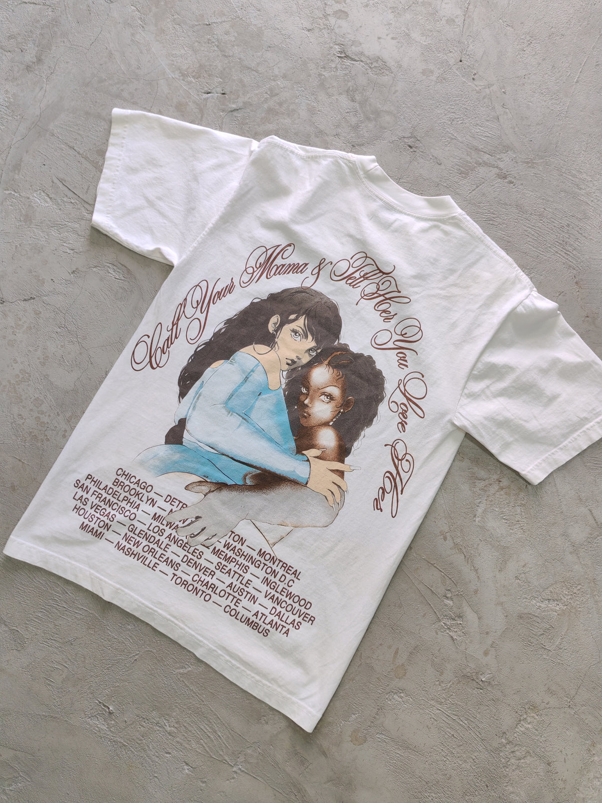 Tee Drake Related Blanco — Talla S