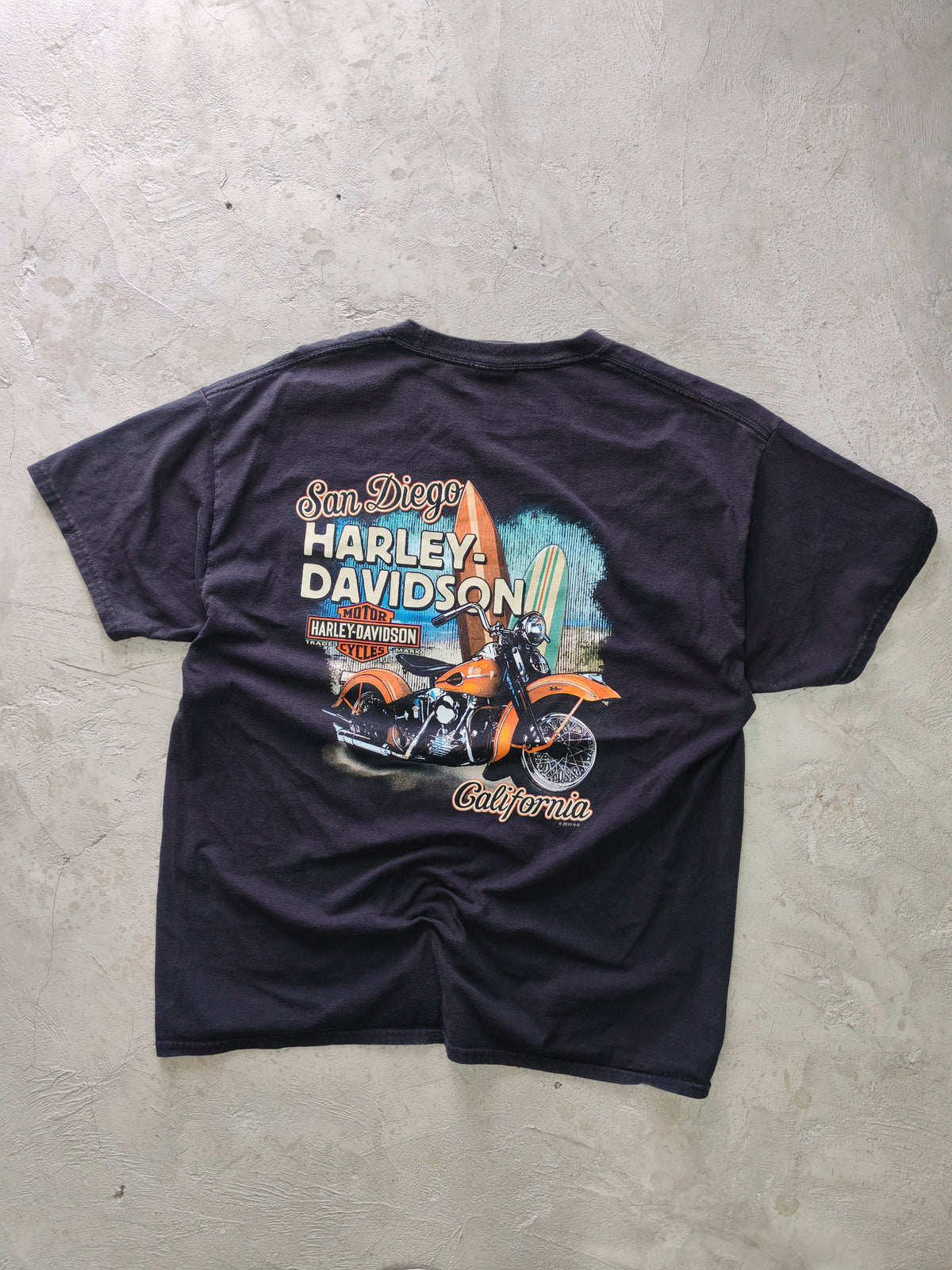 Tee Harley-Davidson Negro — Talla L