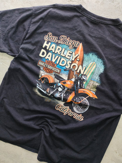 Tee Harley-Davidson Negro — Talla L