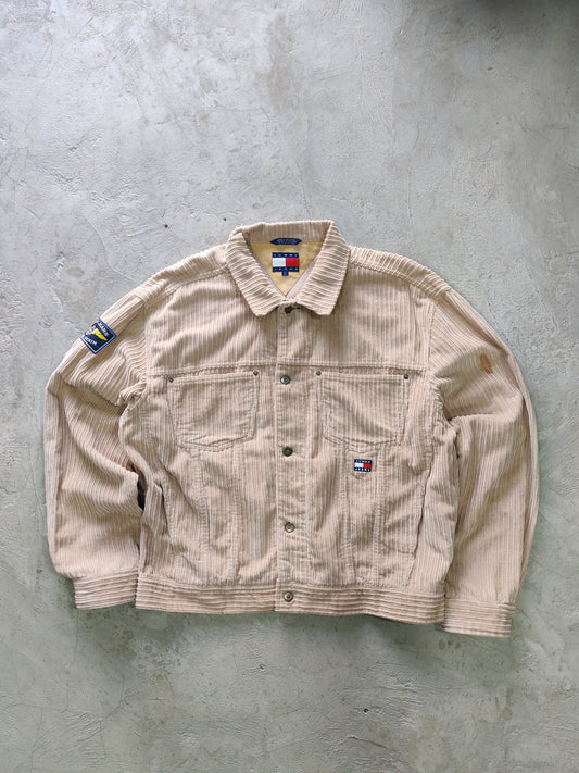 Jacket Tommy Jeans Crema — Talla L