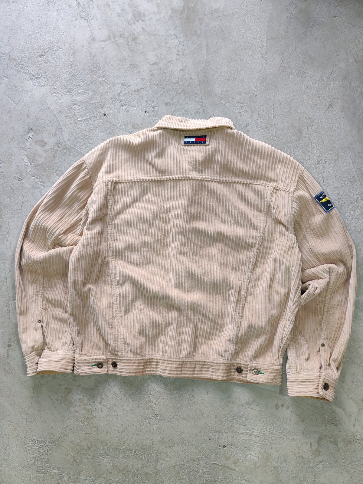 Jacket Tommy Jeans Crema — Talla L