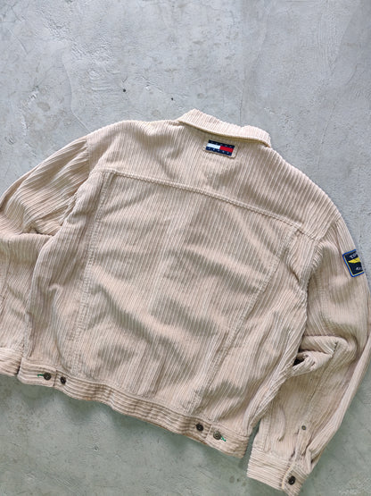 Jacket Tommy Jeans Crema — Talla L