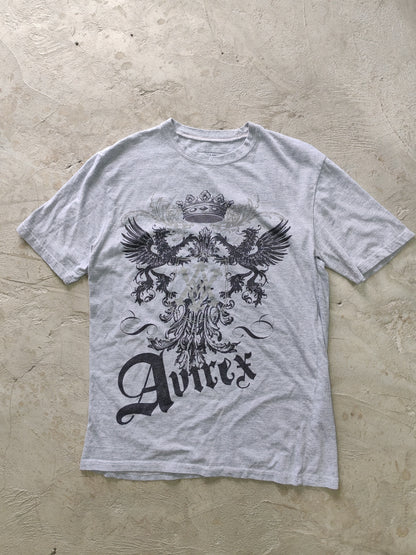 Tee Avirex Gris — Talla M