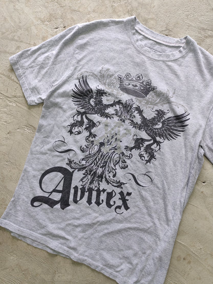 Tee Avirex Gris — Talla M