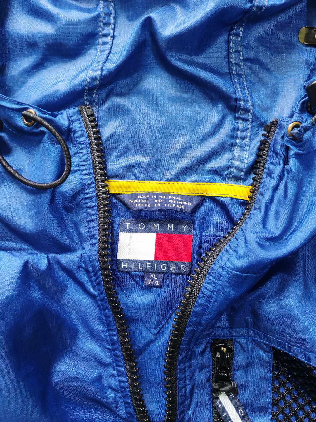 Rompevientos Tommy Hilfiger Azul — Talla XL
