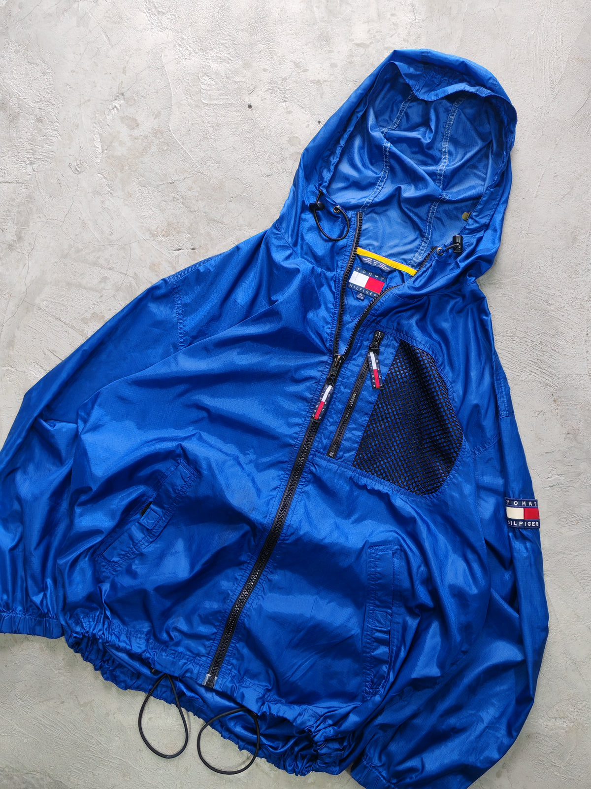 Rompevientos Tommy Hilfiger Azul — Talla XL