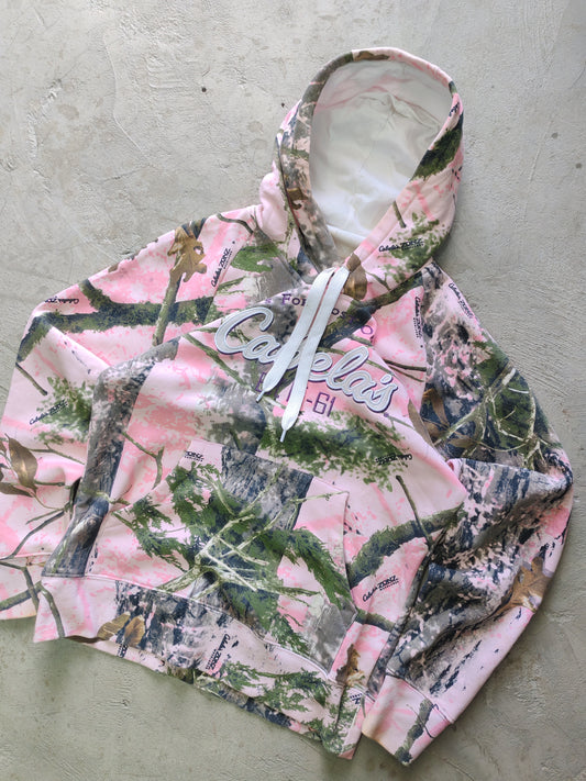 Cabela's Realtree APC Pink Camo Logo Hoodie – S Gorpcore Grail